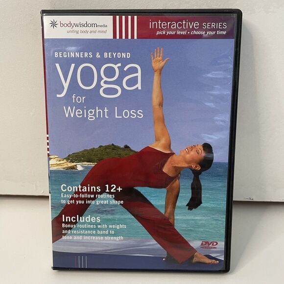 Body Wisdom Lot of 2 DVDs Yoga for Weight Loss and Yoga for Stress Relief - Picture 2 of 7